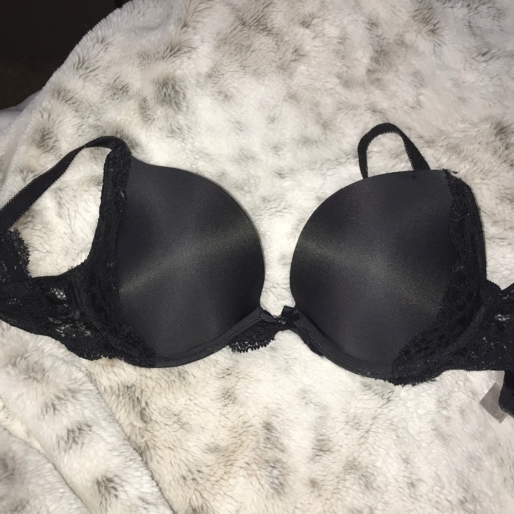 Black Lace Push-up Bra